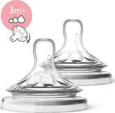 Philips Avent - AVT045/27 Avent Natural Teats Variable Flow 3m+ x2 - Mari Kali Stores Cyprus